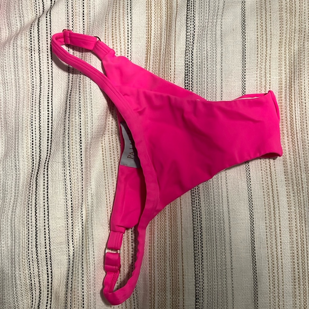 super cute hot pink bikini bottoms not too cheeky!!!